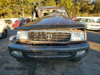 2001 Toyota Land Cruiser with VIN JTEHT05J112013093, listed as a Copart auction lot 81075054 with 207,577 mi miles and Salvage Title. Bid and sale history available at carsss.com. Image 5.