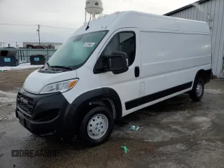 2023 Ram ProMaster Cargo with VIN 3C6LRVDG9PE535246, listed as a Copart auction lot 45709465 with 86,093 mi miles and Salvage Title. Bid and sale history available at DreamBid. Image 1.