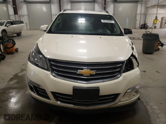 2015 Chevrolet Traverse LTZ with VIN 1GNKVJKD3FJ212675, listed as a Copart auction lot 49796595 with 157,166 mi miles and Salvage Title. Bid and sale history available at DreamBid. Image 5.