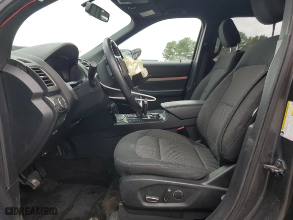 2018 Ford Explorer XLT with VIN 1FM5K8D83JGA90232, listed as a Copart auction lot 52405645 with 0 mi miles and Salvage Title. Bid and sale history available at carsss.com. Image 7.