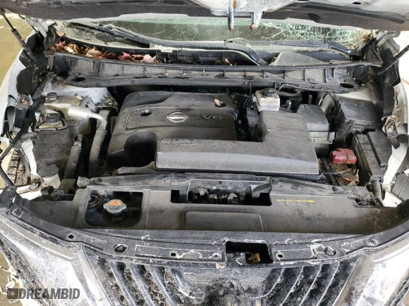 2017 Nissan Murano Platinum with VIN 5N1AZ2MH3HN111447, listed as a Copart auction lot 42356595 with 128,133 mi miles and Salvage Title. Bid and sale history available at carsss.com. Image 12.