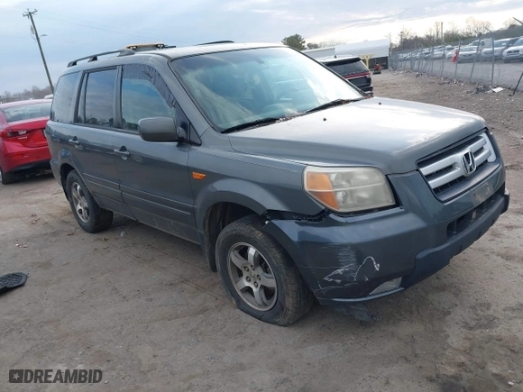 2007 Honda Pilot EX-L with VIN 5FNYF286X7B015235, listed as a IAAI auction lot 41915819 with 310,294 mi miles. Bid and sale history available at carsss.com. Image 1.