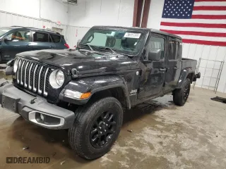 2023 Jeep Gladiator Overland with VIN 1C6HJTFG3PL566496, listed as a Copart auction lot 47558655 with 27,108 mi miles and Clean Title. Bid and sale history available at carsss.com. Image 1.