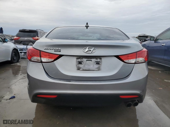 2013 Hyundai Elantra Coupe GS PZEV with VIN KMHDH6AE2DU020008, listed as a Copart auction lot 81831553 with 98,589 mi miles and Salvage Title. Bid and sale history available at carsss.com. Image 6.