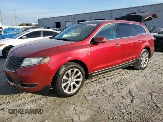 2013 Lincoln MKT with VIN 2LMHJ5FK8DBL51748, listed as a Copart auction lot 45625755 with 133,431 mi miles and Salvage Title. Bid and sale history available at DreamBid. Image 1.