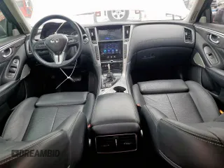 2019 Infiniti Q50 3.0t LUXE with VIN JN1EV7AP4KM511060, listed as a Copart auction lot 51329305 with 48,098 mi miles and Clean Title. Bid and sale history available at carsss.com. Image 8.