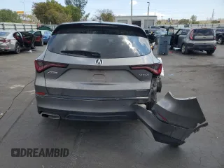 2023 Acura MDX w/A-Spec Package with VIN 5J8YE1H02PL040024, listed as a Copart auction lot 49698835 with 70,329 mi miles and Salvage Title. Bid and sale history available at carsss.com. Image 6.