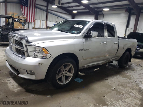 2009 Dodge Ram 1500 ST with VIN 1D3HB18T89S780694, listed as a Copart auction lot 82436214 with 152,727 mi miles and Salvage Title. Bid and sale history available at carsss.com. Image 1.