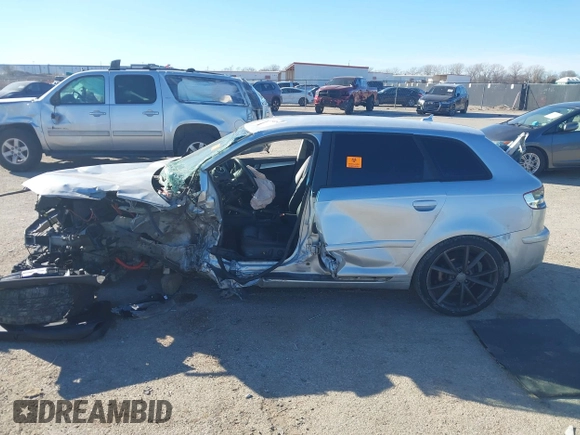 2008 Audi A3 with VIN WAUNF78P18A178629, listed as a IAAI auction lot 41214905 with 1 mi miles. Bid and sale history available at carsss.com. Image 13.
