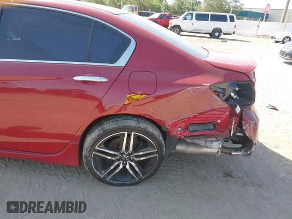 2016 Honda Accord Sport с VIN 1HGCR2F55GA064638, выставлен на аукционе IAAI как лот 42274480 с пробегом 128 753 миль миль и . История ставок и продаж доступна на DreamBid. Изображение 6.