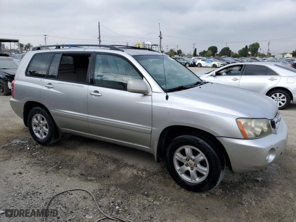 2001 Toyota Highlander with VIN JTEGF21A610008018, listed as a Copart auction lot 53156535 with 288,829 mi miles and Clean Title. Bid and sale history available at carsss.com. Image 4.
