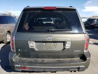 2008 Honda Pilot EX-L with VIN 5FNYF18528B027530, listed as a Copart auction lot 80157604 with 197,910 mi miles and Salvage Title. Bid and sale history available at DreamBid. Image 6.