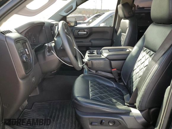 2022 Chevrolet Silverado 1500 Custom with VIN 3GCPABEKXNG501062, listed as a Copart auction lot 86687894 with 37,879 mi miles and Salvage Title. Bid and sale history available at DreamBid. Image 7.