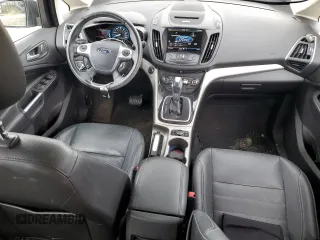 2013 Ford C-Max Energi SEL with VIN 1FADP5CU7DL557250, listed as a Copart auction lot 59852894 with 121,428 mi miles and Salvage Title. Bid and sale history available at carsss.com. Image 8.