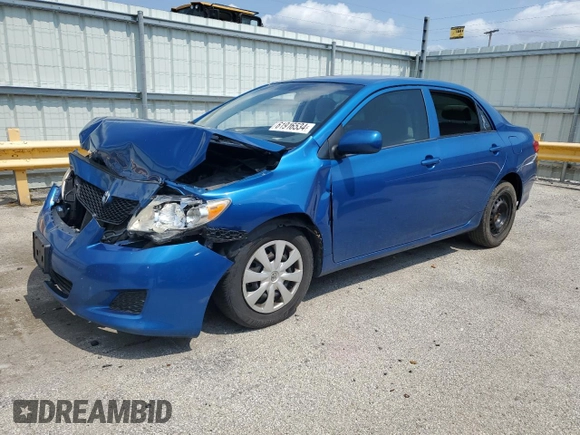 2010 Toyota Corolla with VIN 2T1BU4EE9AC278007, listed as a Copart auction lot 61916534 with 141,922 mi miles and Salvage Title. Bid and sale history available at DreamBid. Image 1.