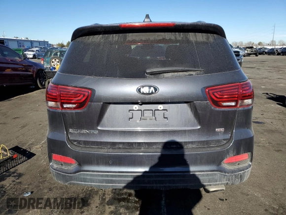 2019 Kia Sorento LX with VIN 5XYPGDA3XKG436524, listed as a Copart auction lot 41675015 with 73,063 mi miles and Salvage Title. Bid and sale history available at carsss.com. Image 6.