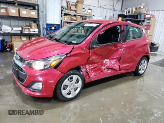 2020 Chevrolet Spark LS with VIN KL8CB6SA0LC450937, listed as a Copart auction lot 44815665 with 120,090 mi miles and Salvage Title. Bid and sale history available at carsss.com. Image 1.