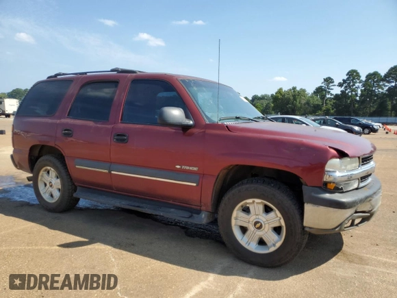 2002 Chevrolet Tahoe LS with VIN 1GNEC13Z52R125580, listed as a Copart auction lot 67901114 with 294,223 mi miles and Salvage Title. Bid and sale history available at carsss.com. Image 4.