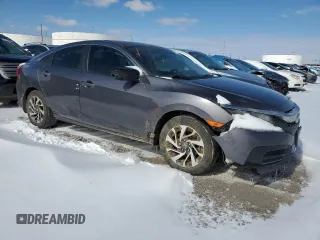 2018 Honda Civic EX with VIN 2HGFC2F74JH551290, listed as a Copart auction lot 45711675 with 123,774 mi miles and Salvage Title. Bid and sale history available at DreamBid. Image 4.