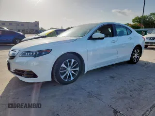 2017 Acura TLX Technology with VIN 19UUB1F55HA003097, listed as a Copart auction lot 64323525 with Not provided miles and Salvage title. Bid and sale history available at DreamBid. Image 1.