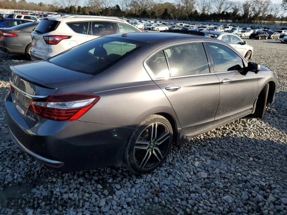 2017 Honda Accord Touring with VIN 1HGCR3F97HA032008, listed as a Copart auction lot 41824625 with 56,965 mi miles and Salvage title. Bid and sale history available at DreamBid. Image 3.