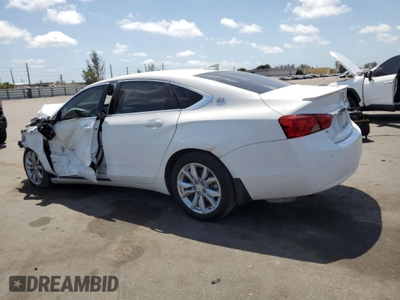 2017 Chevrolet Impala LT with VIN 2G1105S39H9114050, listed as a Copart auction lot 51503125 with 89,227 mi miles and Salvage Title. Bid and sale history available at DreamBid. Image 2.