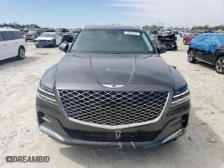 2021 Genesis GV80 with VIN KMUHBDSB2MU063146, listed as a Copart auction lot 45256603 with 9,497 mi miles. Bid and sale history available at carsss.com. Image 5.