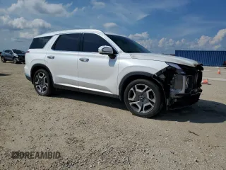 2023 Hyundai Palisade Limited z VIN KM8R54GE5PU607639, wystawiony jako Copart lot #71476294 z przebiegiem 44 390 mil mil oraz Nie do naprawy • Non repairable. Historia ofert i sprzedaży dostępna na DreamBid. Obrazek 4.