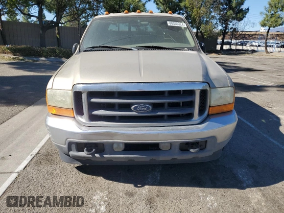 2001 Ford F-350 with VIN 3FTSW30S81MA31568, listed as a Copart auction lot 80055324 with 534,311 mi miles and Clean title. Bid and sale history available at DreamBid. Image 5.