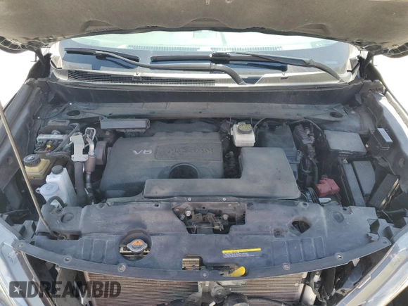 2017 Nissan Pathfinder S with VIN 5N1DR2MN9HC912477, listed as a Copart auction lot 53715565 with 90,690 mi miles and Salvage title. Bid and sale history available at DreamBid. Image 12.