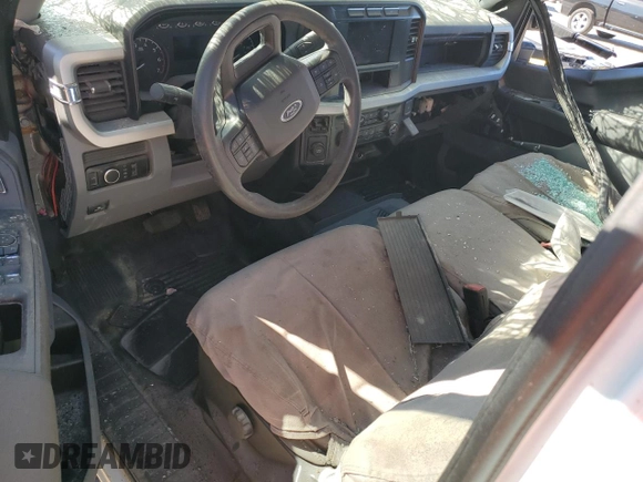 2023 Ford F-250 XL with VIN 1FT7W2AAXPED92319, listed as a Copart auction lot 81783494 with Not provided miles and Salvage title. Bid and sale history available at DreamBid. Image 8.