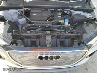 2023 Audi Q4 e-tron Premium Plus with VIN WA1BCBFZ6PP005149, listed as a Copart auction lot 47127014 with 9,183 mi miles and Salvage Title. Bid and sale history available at carsss.com. Image 12.