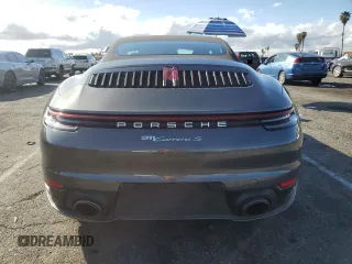 2023 Porsche 911 Carrera S with VIN WP0CB2A91PS248028, listed as a Copart auction lot 44021485 with 5,100 mi miles and Salvage Title. Bid and sale history available at carsss.com. Image 6.