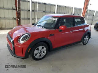 2024 MINI Hardtop 4 Door Cooper Classic with VIN WMW33DK02R2U70778, listed as a Copart auction lot 51677905 with Not Provided miles and Salvage Title. Bid and sale history available at DreamBid. Image 1.