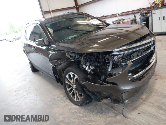 2020 GMC Terrain SLT with VIN 3GKALPEX5LL219445, listed as a IAAI auction lot 42165543 with 57,652 mi miles and . Bid and sale history available at DreamBid. Image 1.