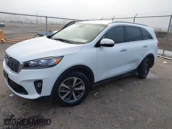 2019 Kia Sorento EX V6 with VIN 5XYPH4A55KG500564, listed as a IAAI auction lot 41169310 with 89,902 mi miles. Bid and sale history available at carsss.com. Image 18.