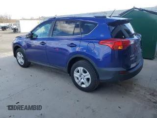 2015 Toyota RAV4 LE with VIN 2T3BFREVXFW283141, listed as a Copart auction lot 52705705 with 124,004 mi miles and Clean Title. Bid and sale history available at DreamBid. Image 2.