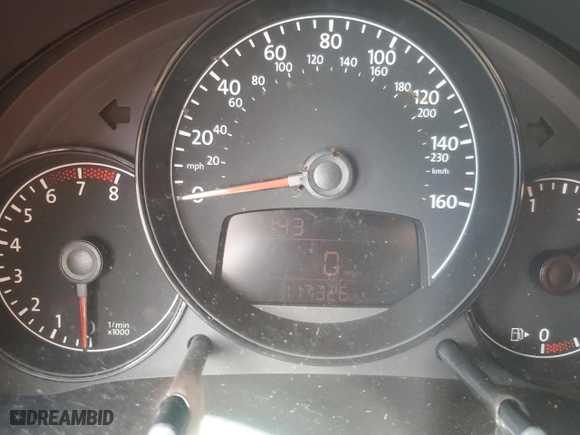2012 Volkswagen Beetle 2.0T Turbo with VIN 3VW467AT7CM649911, listed as a Copart auction lot 76279714 with 117,326 mi miles and Salvage Title. Bid and sale history available at carsss.com. Image 9.