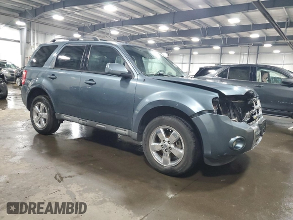 2010 Ford Escape Limited with VIN 1FMCU0EG8AKA54266, listed as a Copart auction lot 59367135 with 123,598 mi miles and Salvage title. Bid and sale history available at DreamBid. Image 4.