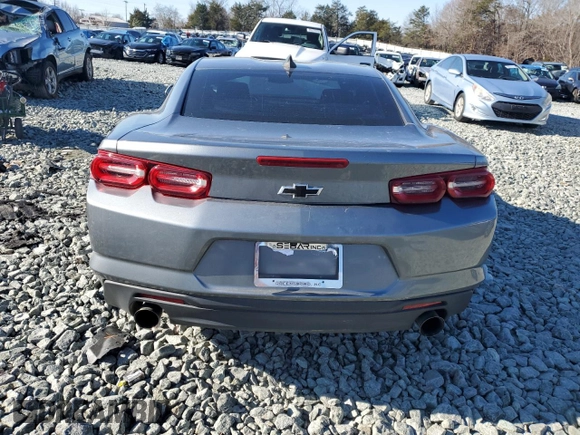 2019 Chevrolet Camaro 1LS with VIN 1G1FB1RXXK0124458, listed as a Copart auction lot 88047445 with 51,137 mi miles and Salvage Title. Bid and sale history available at carsss.com. Image 6.