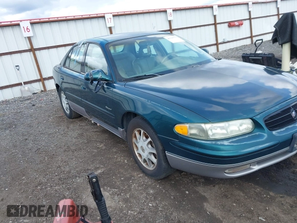 1998 Buick Regal GS with VIN 2G4WF5211W1484975, listed as a IAAI auction lot 41804514 with 168,850 mi miles. Bid and sale history available at carsss.com. Image 1.
