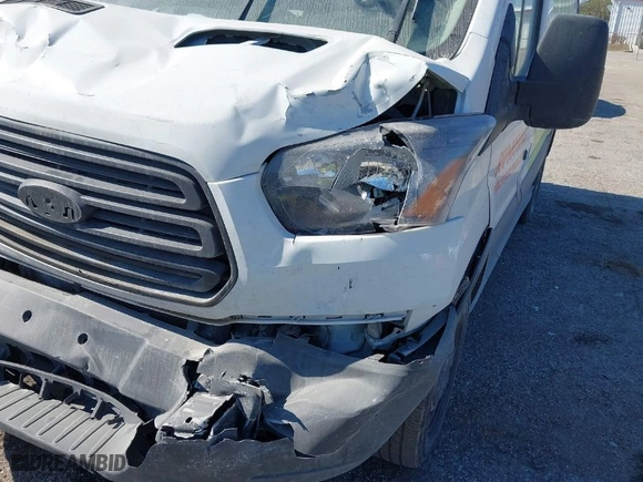 2016 Ford Transit Cargo Van with VIN 1FTYE1YM5GKB08596, listed as a IAAI auction lot 41459496 with 162,128 mi miles. Bid and sale history available at carsss.com. Image 19.