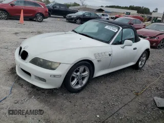 2001 BMW Z3 2.5i with VIN WBACN33411LM00256, listed as a Copart auction lot 78167644 with 87,027 mi miles and Salvage Title. Bid and sale history available at carsss.com. Image 1.