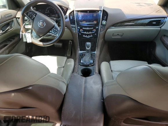 2014 Cadillac ATS Premium with VIN 1G6AF5SX5E0161898, listed as a Copart auction lot 68370014 with 131,129 mi miles and Salvage Title. Bid and sale history available at carsss.com. Image 8.