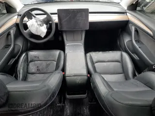 2023 Tesla Model 3 with VIN 5YJ3E1EA2PF639868, listed as a Copart auction lot 49247765 with 19,215 mi miles and Salvage Title. Bid and sale history available at carsss.com. Image 8.