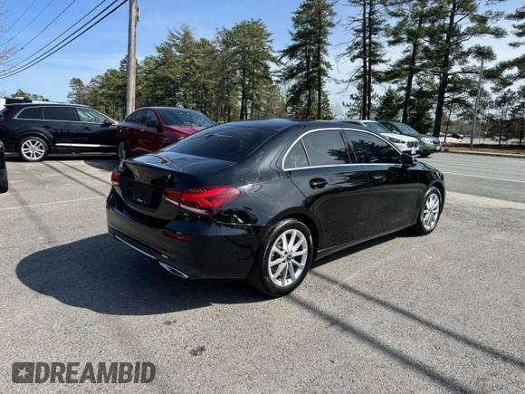 2019 Mercedes-Benz A 220 with VIN WDD3G4EB6KW015392, listed as a Copart auction lot 52305685 with 61,936 mi miles and Clean Title. Bid and sale history available at DreamBid. Image 3.