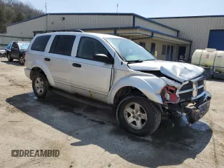 2005 Dodge Durango SLT with VIN 1D4HB48D65F529648, listed as a Copart auction lot 53580385 with 202,086 mi miles and Salvage title. Bid and sale history available at DreamBid. Image 4.