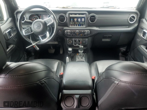 2020 Jeep Gladiator Overland with VIN 1C6HJTFG1LL172604, listed as a Copart auction lot 59883565 with 176,831 mi miles and Salvage title. Bid and sale history available at DreamBid. Image 8.