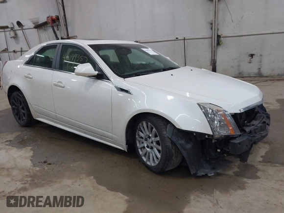 2012 Cadillac CTS Sedan Luxury with VIN 1G6DG5E55C0143029, listed as a IAAI auction lot 42099357 with 90,141 mi miles. Bid and sale history available at carsss.com. Image 1.