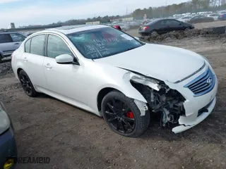 2011 Infiniti G37 Sedan x with VIN JN1CV6AR9BM409627, listed as a IAAI auction lot 41641738 with 130,359 mi miles. Bid and sale history available at carsss.com. Image 1.